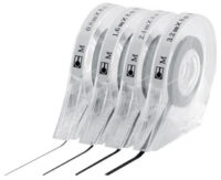 magnetoplan Signet, noir, (l)2,4 mm x (L)8 m