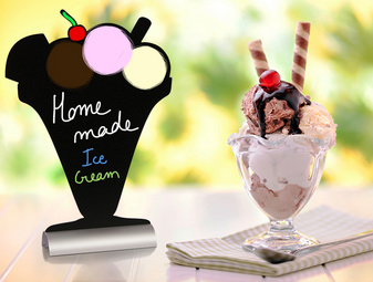 Securit Ardoise de table SILHOUETTE "Glace – Image 2