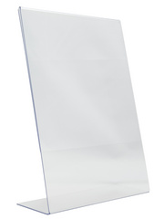 Securit Porte-visuel Acrylic, A6 portrait, incliné