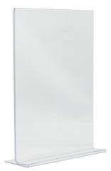 Securit Porte-visuel Acrylic, A4 portrait, droit