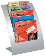 kerkmann Présentoir à prospectus de table Varia, A4 portrait