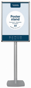EUROPEL Porte-affiche sur pied avec cadre, A1