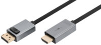 DIGITUS Câble adaptateur DisplayPort 4K DP - HDMI type A