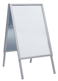 EUROPEL Panneau trottoir, imperméable, B1, argent