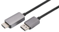 DIGITUS Câble adaptateur DisplayPort, DP - HDMI type A, 8K