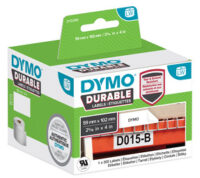 DYMO Etiquette pré-dimensionnée résistante, 19 x 64 mm