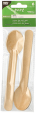 PAPSTAR Cuillère en papier "Pure", naturel