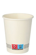 STARPAK Gobelet en carton "To Go", 0,3 l, blanc