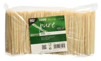 PAPSTAR Piques "pure", en bambou, longueur : 100 mm