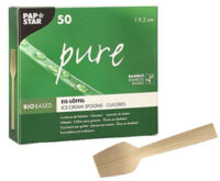 PAPSTAR Cuillère à glace "pure", longueur: 92 mm, par 50