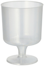 PAPSTAR Verre à vin en PP réutilisable, 0,2 l, 10 pièces