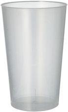 PAPSTAR Gobelet en PP réutilisable, 0,5 l, 30 pièces