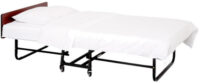 MOOR Lit pliant BETH, extra large, avec 4 roulettes