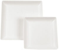 NATURE Star Assiette en canne à sucre Eleganza, carré