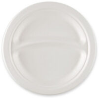 NATURE Star Assiette en canne à sucre, rond, 229 mm