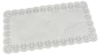 PAPSTAR Napperon, rectangulaire, 400 x 200 mm, blanc