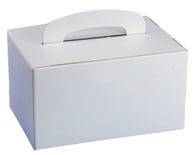 PAPSTAR Boîte à déjeuner, avec un grip de préhension