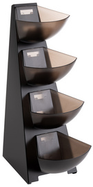 APS Distributeur de portions MULTI RACK, 4 étages, inox