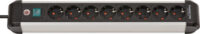 brennenstuhl Steckdosenleiste Premium-Alu-Line, 8-fach
