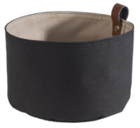 APS Corbeille à pain, diamètre: 200 mm, gris foncé / beige