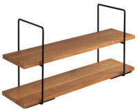 APS Etagère PERFECTO LARGE, 2 étages, chêne, hauteur: 405 mm