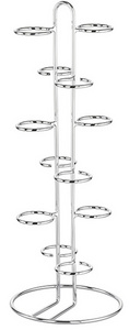 APS Présentoir de buffet pour 12 bocaux Weck, chrome