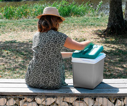 EDA Glacière, plastique, 15 litres, bleu lagune – Image 3