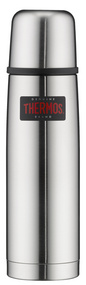 THERMOS Bouteille isotherme Light & Compact, argent, 0,5L