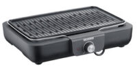SEVERIN Grill de table PG 8556, avec plaque, noir