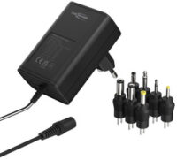 ANSMANN Bloc secteur universel APS 1000, 12 W / 3-12 V, noir