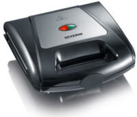 SEVERIN Gaufrier / Appareil à croque-monsieur SA 2968, noir