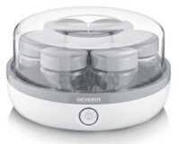 SEVERIN Yaourtière JG 3518, blanc/gris