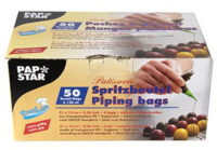 PAPSTAR Poche à dresser en PEBD "Patisserie", transparent