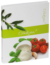 PAGNA Classeur pour recettes de cuisine "Olive & tomate", A4