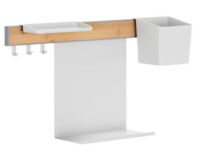 tesa KITCHEN Kit combi S, 6 pièces, blanc