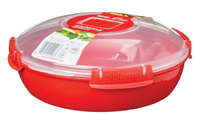Sistema Boîte pour micro-ondes MICROWAVE, 1,29 l, rouge