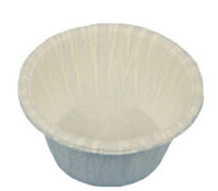 PAPSTAR Moule à pâtisserie "Muffin", en papier, blanc