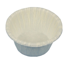 PAPSTAR Moule à pâtisserie "Muffin", en papier, blanc