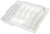 keeeper Garniture de tiroir "franca", extensible, blanc