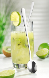 Esmeyer Cuillère à manche long "Sylvia", en acier inoxydable