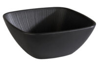 APS Bol NERO, carré, 250 x 250 mm, noir