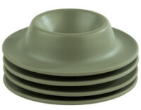APS Coquetier EGGY, en mélamine, set de 4, vert