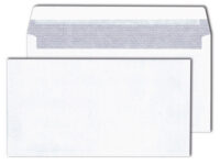 MAILmedia Enveloppe 125 x 235 mm, ultra blanc, sans fenêtre