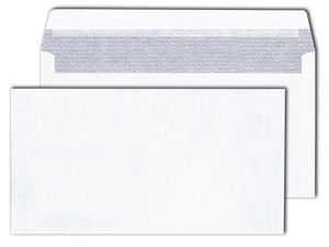 MAILmedia Enveloppe 125 x 235 mm, ultra blanc, sans fenêtre
