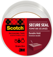 3M Scotch Ruban adhésif d'emballage SECURE SEAL, 50 mm x 50m
