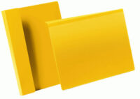 DURABLE Pochette d'identification, en-tête pliant, jaune