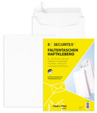 SECURITEX Pochette d'expédition à soufflet, B4, blanc