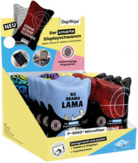 WEDO Eponge pour écrans et tablettes Digiwipz, présentoir