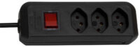 brennenstuhl Prolongateur multiprise suisse "Clever-Line",