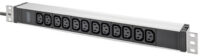 DIGITUS Multiprise 19", 12 prises, 1 U